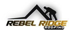 rebel ridge logo gold shadow glow
